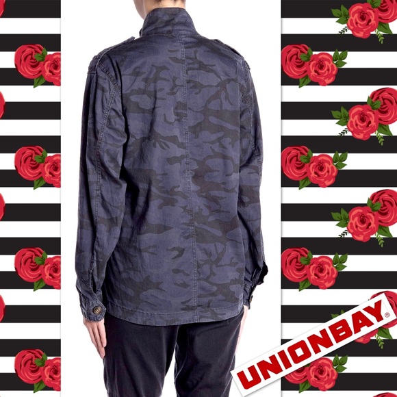 Supplies By Unionbay Carlyle Camo Jacket in Grey - Picture 3 of 5